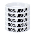 5 White Wristbands