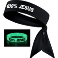 Black Headband + Glow Wristband