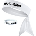 White Headband + Glow Wristband